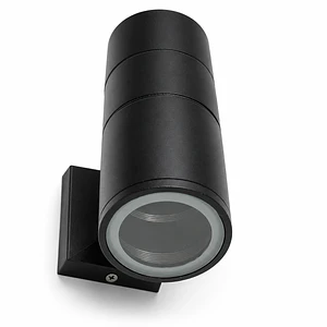 Aplique Muro Bidireccional Negro 2xGU10 IP54