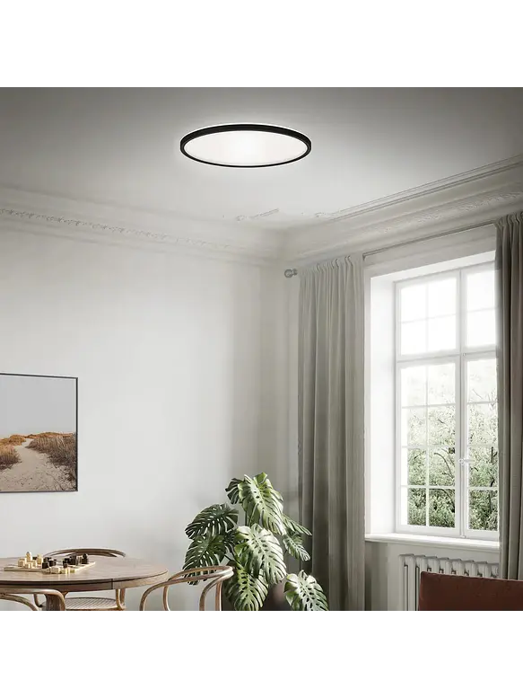 Plafón Redondo LED Elegant 76W CCT Carcasa Negra IP40-(LIQUIDACIÓN) 4