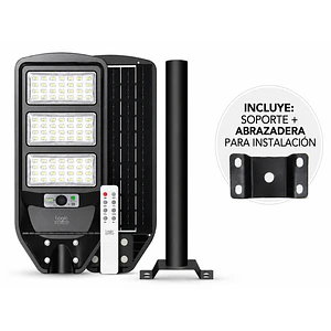 Luminaria Solar Peatonal S02 NEW 150W Luz Fría Sensor Movimiento IP65- (LIQUIDACIÓN) SIN BRAZO