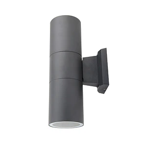 Aplique Muro Exterior Bidireccional 2xE27 IP44 Negro (LIQUIDACION) - Última Unidad