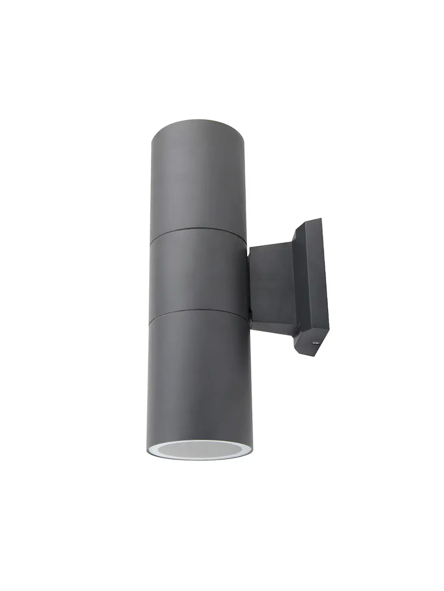 Aplique Muro Exterior Bidireccional 2xE27 IP44 Negro (LIQUIDACION) - Última Unidad 1