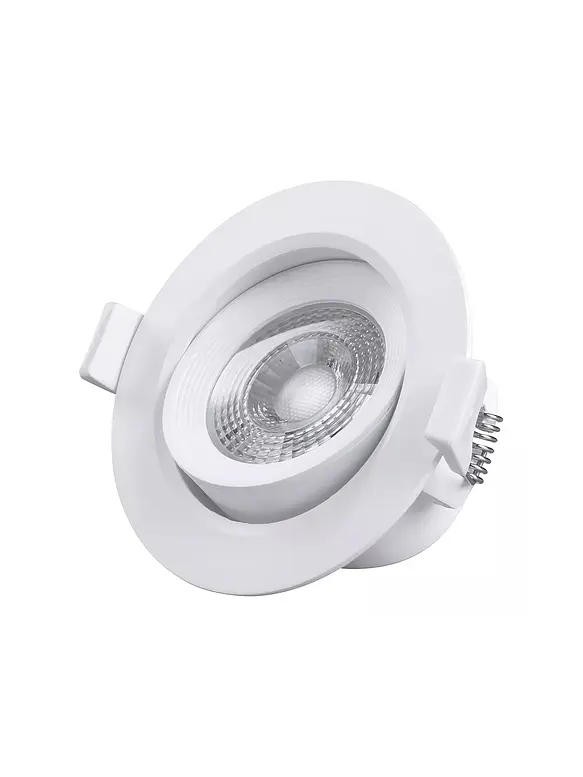 Foco Embutido Basculante LED 6,5W Luz Cálida 3000K (LIQUIDACION) 1
