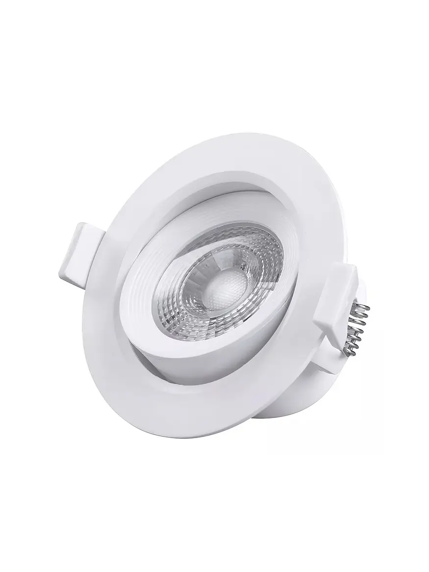 Foco Embutido Basculante LED 6,5W Luz Cálida 3000K (LIQUIDACION) 1