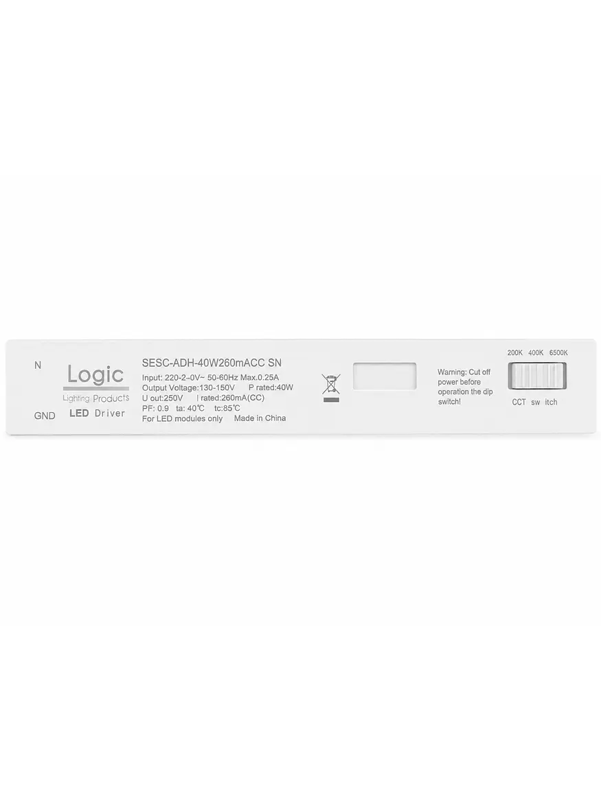 Panel LED Backlight 60x60 40W CCT 3 Colores (LIQUIDACIÓN - Últimas Unidades) 8