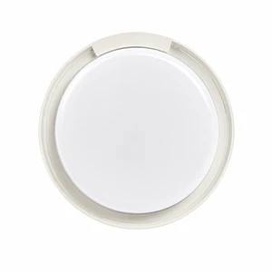 Plafón LED Redondo Sobrepuesto Blanco 24W IP54 Luz Cálida 3000K