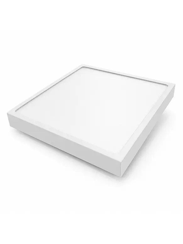 KIT 3 Plafones LED Cuadrados Sobrepuestos 18W Luz Neutra 4000K (LIQUIDACIÓN) 2