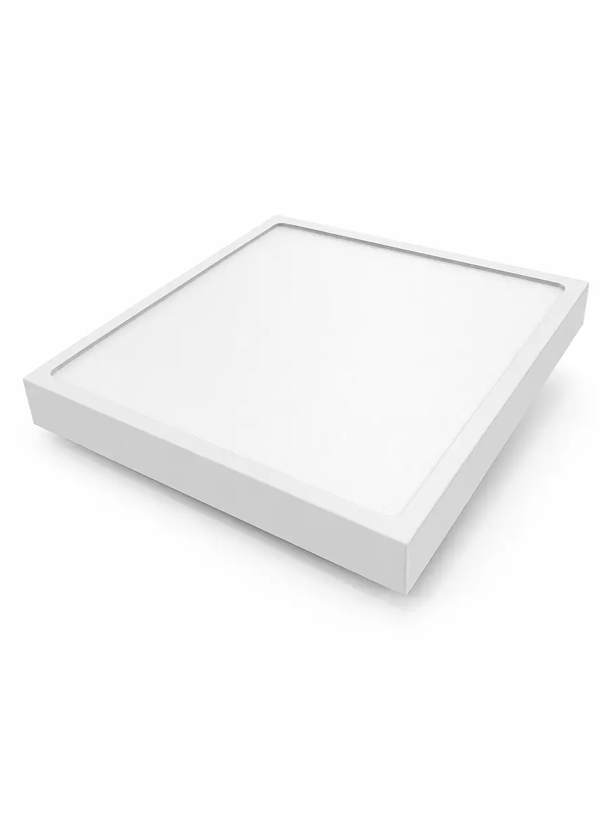 KIT 3 Plafones LED Cuadrados Sobrepuestos 18W Luz Neutra 4000K (LIQUIDACIÓN) 2