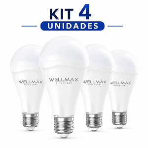 KIT 4 Ampolletas LED de Emergencia 11W E27 Luz Fría 6500K (LIQUIDACIÓN )