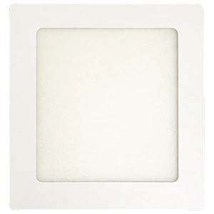 Plafón Cuadrado LED ROBLAN 12W Luz Cálida 3000K Aro Blanco (LIQUIDACIÓN - Últimas Unidades)