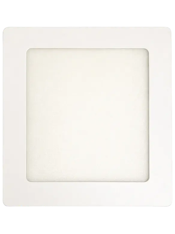 Plafón Cuadrado LED ROBLAN 12W Luz Cálida 3000K Aro Blanco (LIQUIDACIÓN - Últimas Unidades) 2