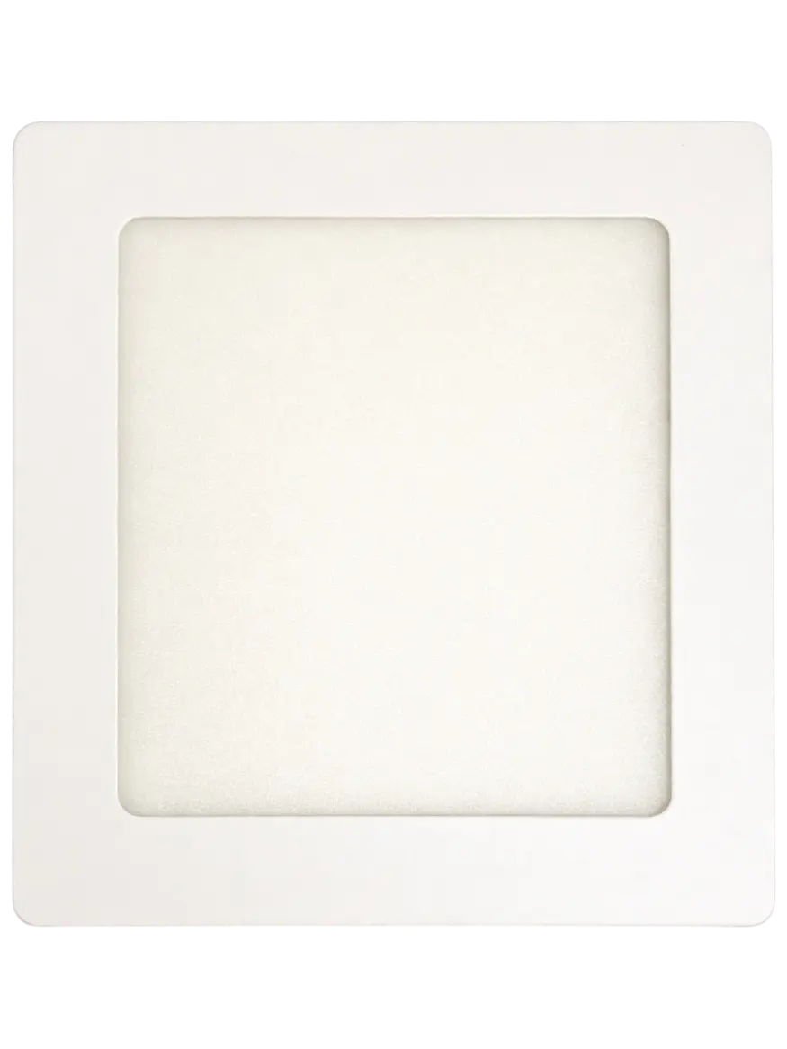 Plafón Cuadrado LED ROBLAN 12W Luz Cálida 3000K Aro Blanco (LIQUIDACIÓN - Últimas Unidades) 2
