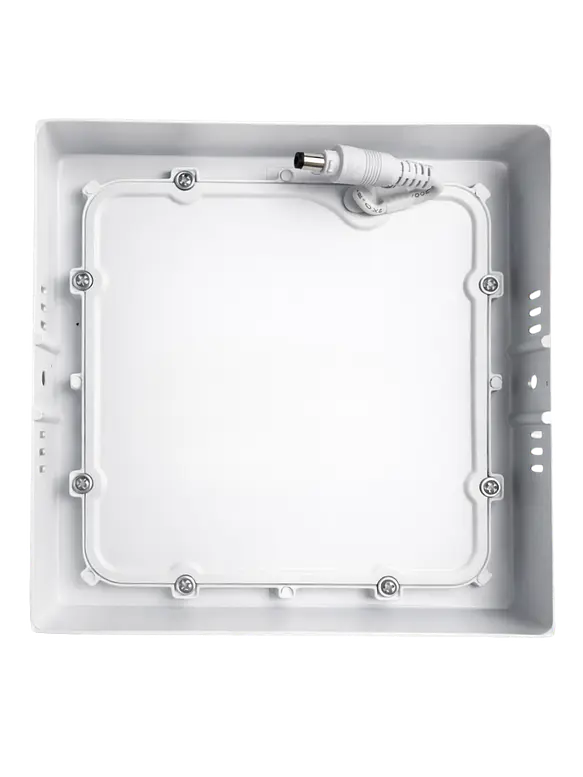Plafón Cuadrado LED ROBLAN 12W Luz Cálida 3000K Aro Blanco (LIQUIDACIÓN - Últimas Unidades) 3