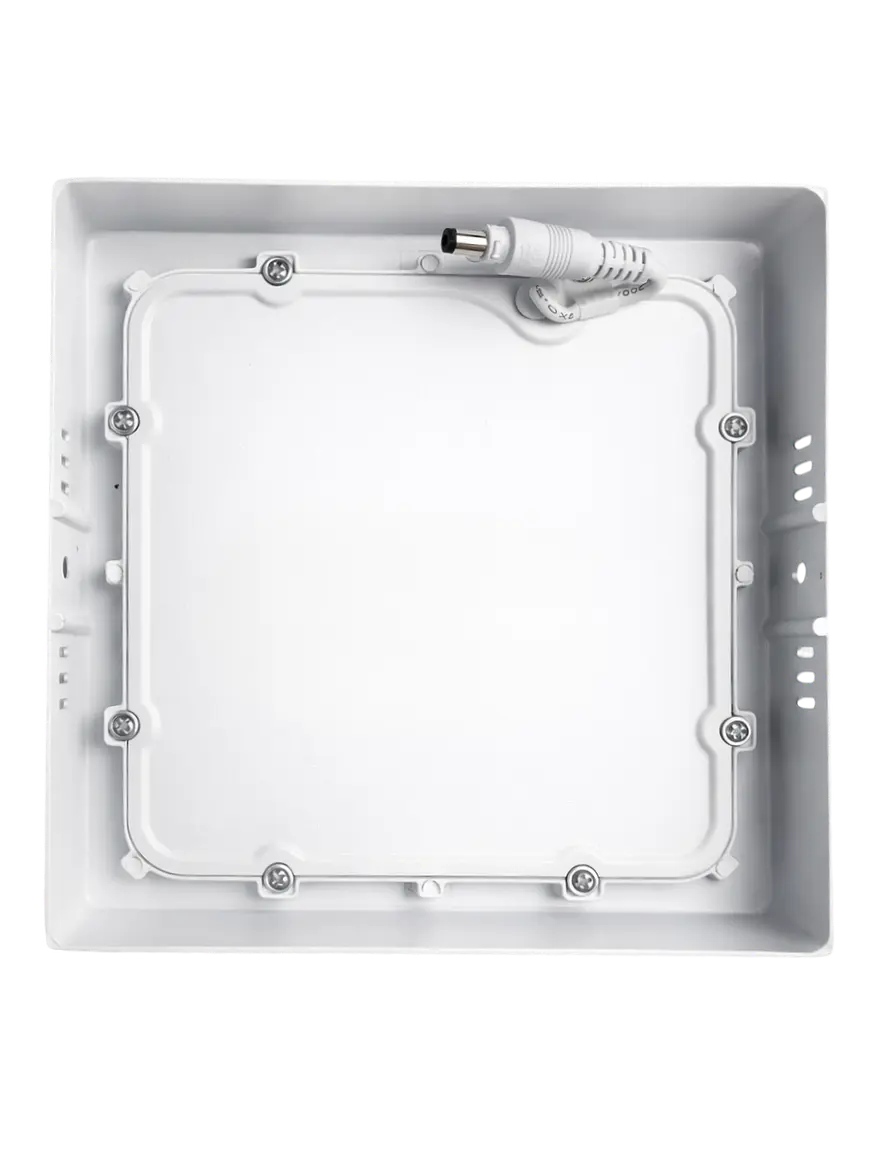 Plafón Cuadrado LED ROBLAN 12W Luz Cálida 3000K Aro Blanco (LIQUIDACIÓN - Últimas Unidades) 3