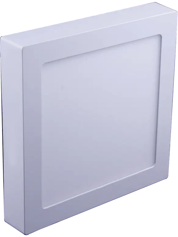 Plafón LED Cuadrado Sobrepuesto ROBLAN 6W Luz Neutra 4000K Aro Blanco (LIQUIDACIÓN - Últimas Unidades) 1