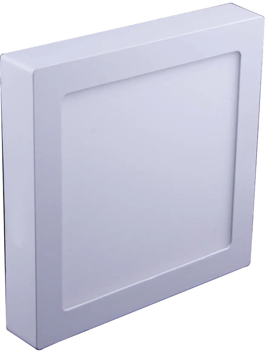 Plafón LED Cuadrado Sobrepuesto ROBLAN 6W Luz Neutra 4000K Aro Blanco (LIQUIDACIÓN - Últimas Unidades) 1