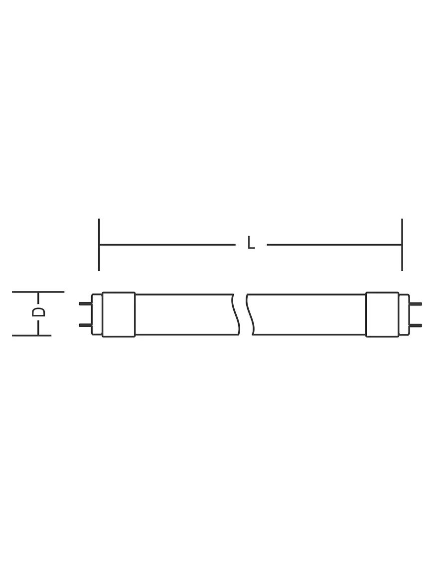 Tubo LED Antiestallido ROBLAN T8 18W  Luz Neutra  (LIQUIDACIÓN - Últimas Unidades) 3
