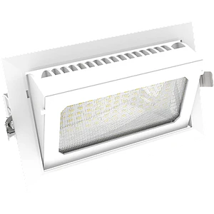 Downlight Rectangular LED Basculante ROBLAN 35W Luz Cálida 3000K (LIQUIDACIÓN - Últimas Unidades)