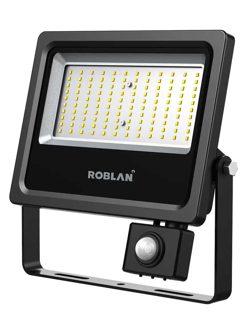 Proyector LED ROBLAN con Sensor 20W Luz Fría 6500K IP65 2600 lm (LIQUIDACIÓN - Últimas Unidades) 1