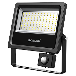 Proyector LED ROBLAN con Sensor 20W Luz Fría 6500K IP65 2600 lm (LIQUIDACIÓN - Últimas Unidades)