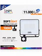Proyector LED SOFTLIGHT 100W luz fría sensor PIR IP65 SEC - Miniatura 2