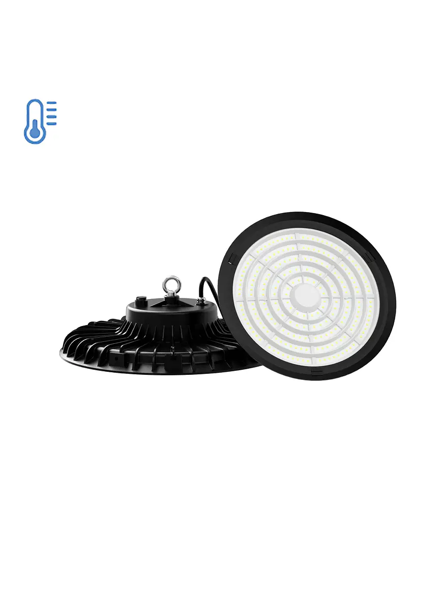 Campana LED UFO 150W Luz Fría 6000K IP65  2