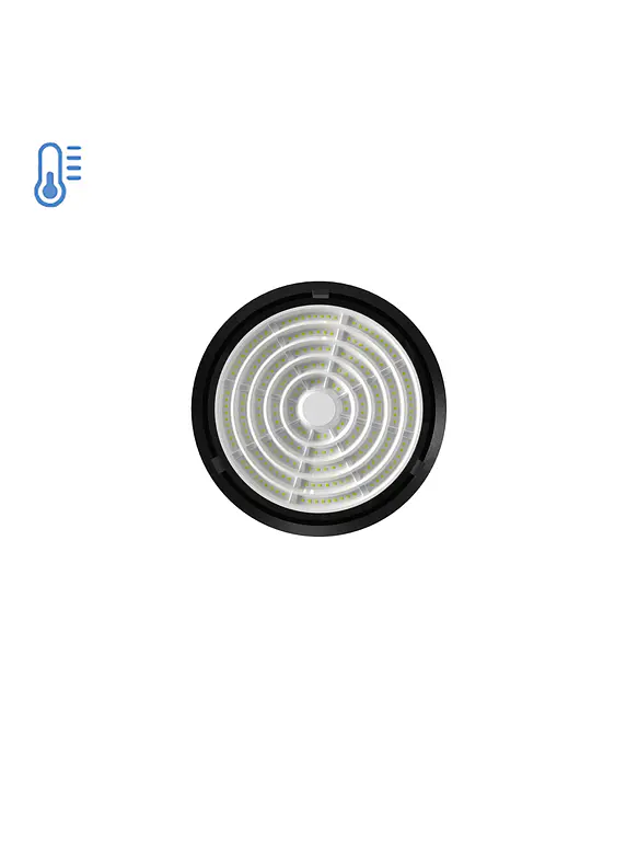 Campana LED UFO 150W Luz Fría 6000K IP65  3