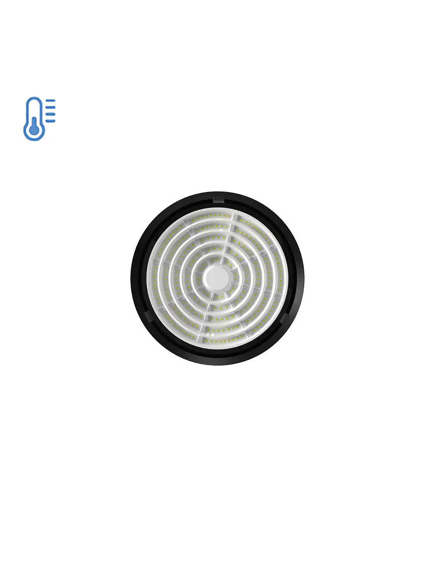Campana LED UFO 150W Luz Fría 6000K IP65  3