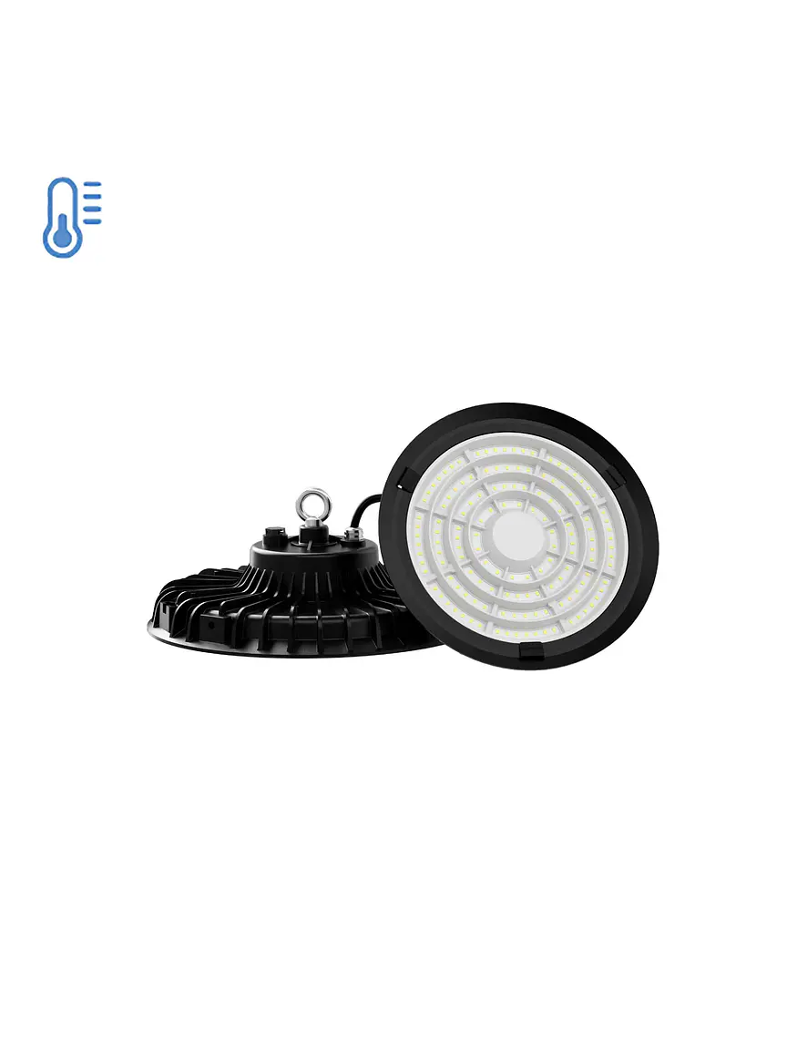Campana LED UFO 100W Luz Fría 6000K IP65  2