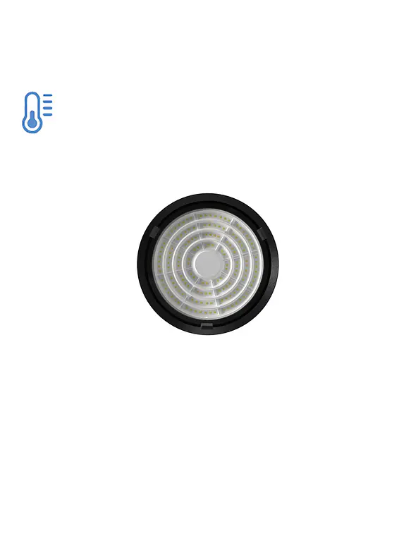 Campana LED UFO 100W Luz Fría 6000K IP65  3