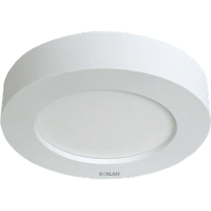 Plafón LED ROBLAN MOON Circular Sobrepuesto 11W Luz Cálida 3000K IP44 