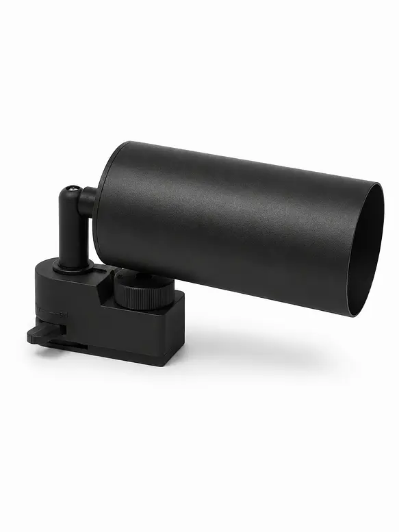 Foco para Riel Monofásico GU10 IP20 Negro 4