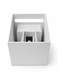 Aplique Muro Bifocal LED 10W Luz Cálida 3000K Blanco IP65 - Miniatura 2