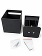 Aplique Muro Bifocal LED 10W Luz Cálida 3000K Negro IP65 - Miniatura 4