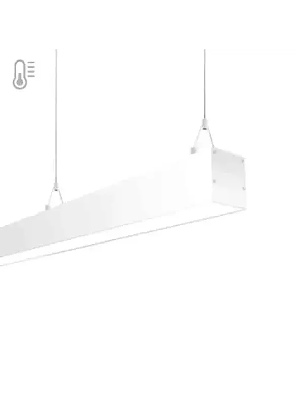 Colgante Lineal LED 20W Luz Neutra 4000K Blanco 60cm 3