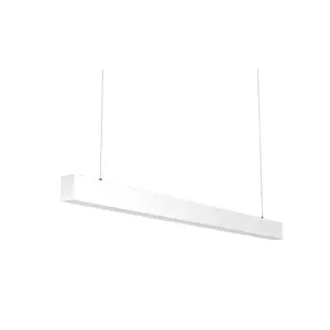 Colgante Lineal LED 20W Luz Cálida 3000K Blanco 60cm