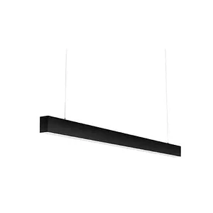 Colgante Lineal LED 20w Luz Neutra 4000K Negro 60cm