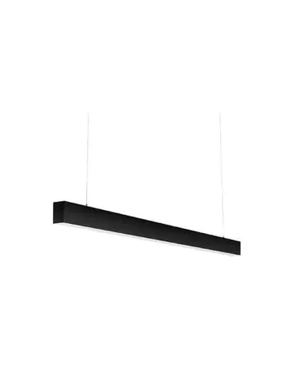 Colgante Lineal LED 20w Luz Neutra 4000K Negro 60cm 1