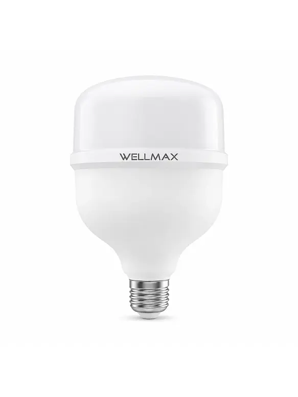 Ampolleta LED Hammer EcoLite T115 Wellmax 38W 3600Lm Luz Fría 6500K E27 SEC 5