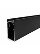 Riel Magnético Track Light 48V Sobrepuesto 2 Metros Aluminio – Incluye Tapa Final - Miniatura 1