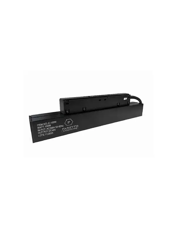 Transformador Fuente de Poder 48V 100W para Riel Magnético Track Light 1