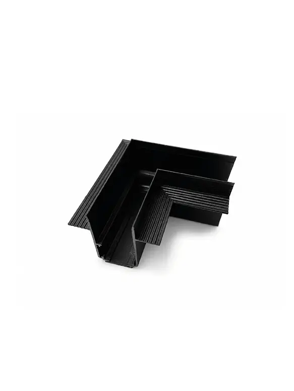 Unión L para Riel Magnético Track Light Embutido 48V 8x8cm 2