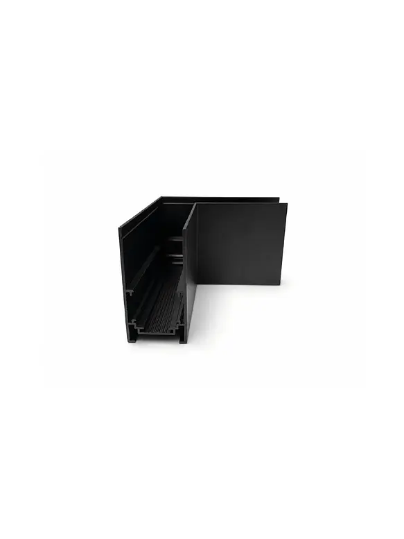 Unión L para Riel Magnético Track Light Sobrepuesto 48V 10x10cm 1