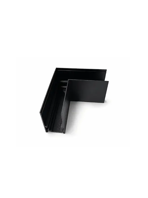 Unión L para Riel Magnético Track Light Sobrepuesto 48V 10x10cm 2