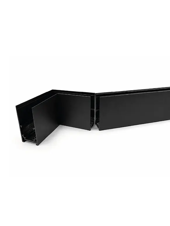 Unión L para Riel Magnético Track Light Sobrepuesto 48V 10x10cm 3
