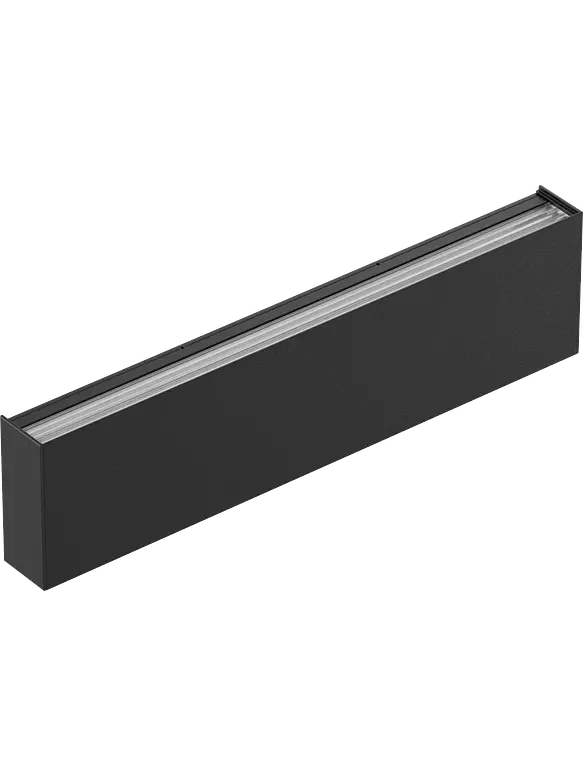Aplique LED ROBLAN TOURO 16W CCT 3 Tonos Dimeable TRIAC Negro 1