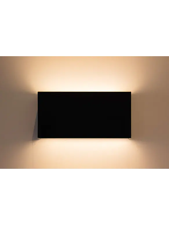 Aplique LED ROBLAN TOURO 16W CCT 3 Tonos Dimeable TRIAC Negro 2