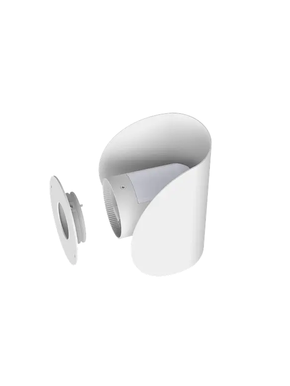 Aplique de Pared LED ROBLAN ZAS 8W Dimeable TRIAC Luz Cálida 3000K Blanco 6