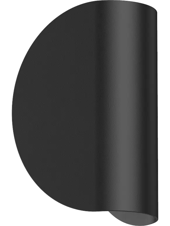 Aplique de Pared LED ROBLAN ZAS 8W Dimeable TRIAC Luz Cálida 3000K Negro 1