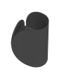 Aplique de Pared LED ROBLAN ZAS 8W Dimeable TRIAC Luz Cálida 3000K Negro - Miniatura 3