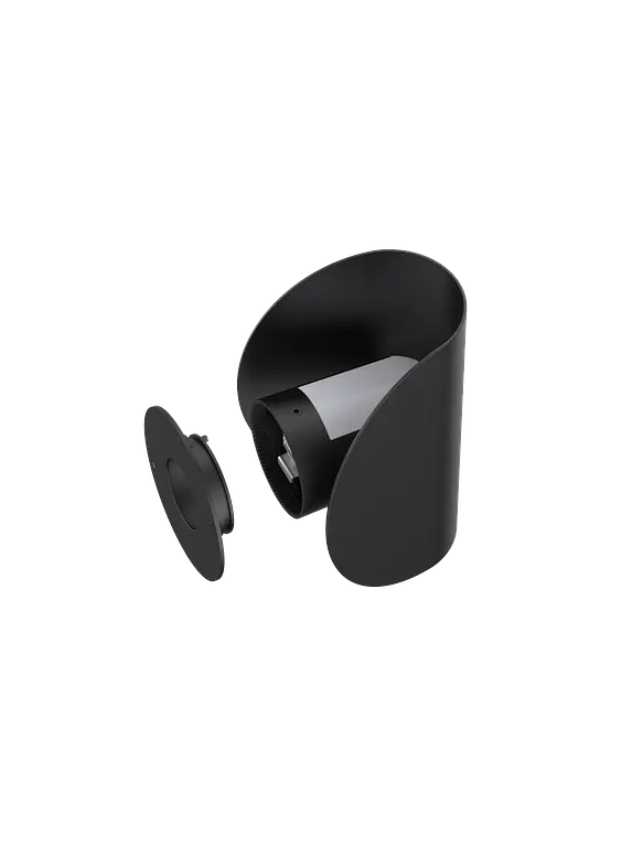 Aplique de Pared LED ROBLAN ZAS 8W Dimeable TRIAC Luz Cálida 3000K Negro 7